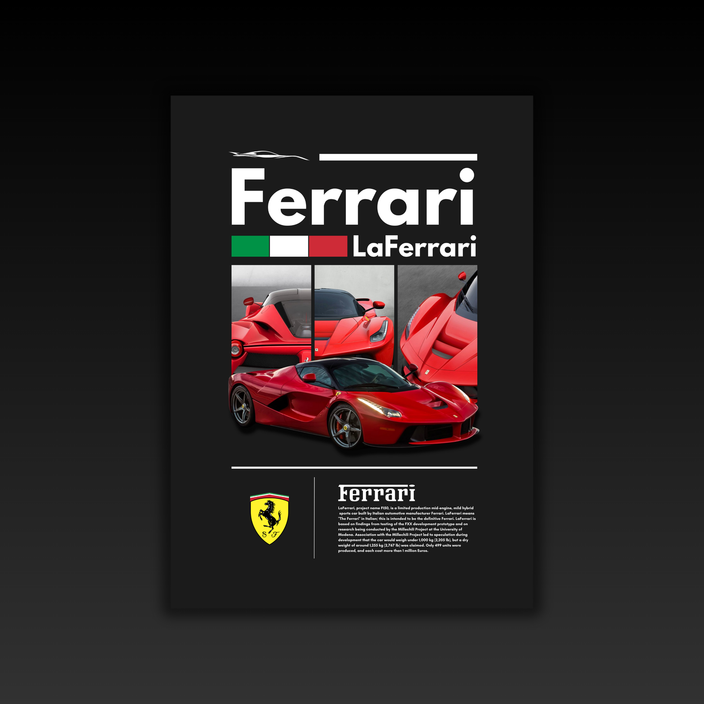 Ferrari LaFerrari - Poster